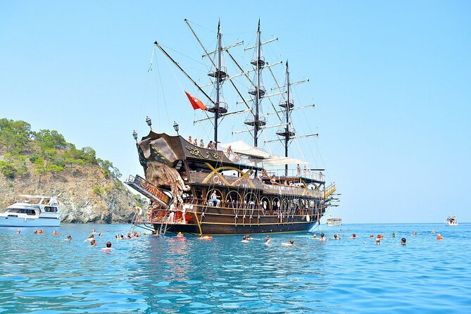 Pirate Boat Trip Around Kemer From Antalya With Lunch