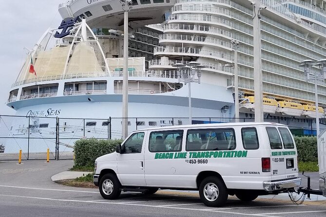 Port Canaveral/Cape Canaveral/Cocoa Beach to MCO Airport/Hotel (One Way Private)