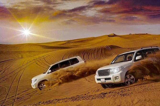 Premium Private Desert Safari by 4×4 Vehicle With BBQ Dinner