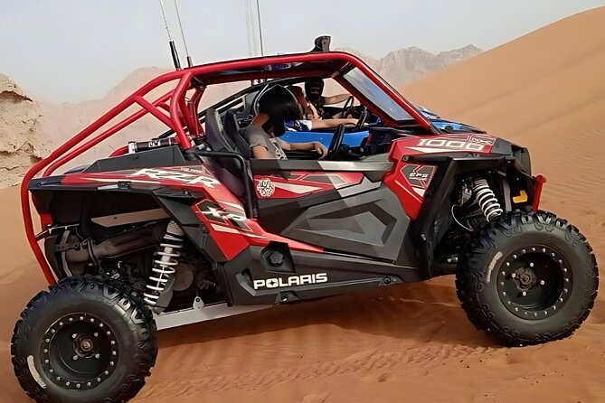 Private 2 Seater Polaris Dune Buggy in Red Dunes(Al Faya Desert )