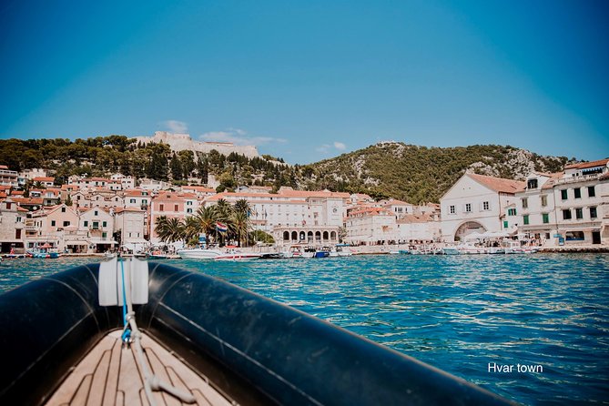 Private 3 Islands Tour With Speed Boat to Hvar and Pakleni Islands From Trogir