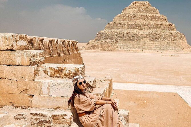 Private All Inclusive;Giza Pyramids,Sphinx,Memphis,Saqqara,Lunch&Camels