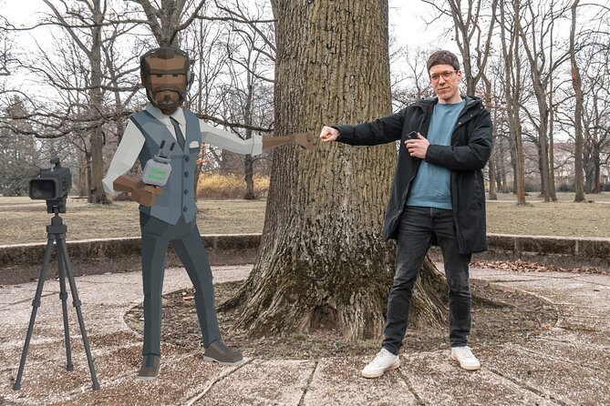 Private Ar-Ghost Hunt Across the Old Cemetery Friedenspark - Activity Overview