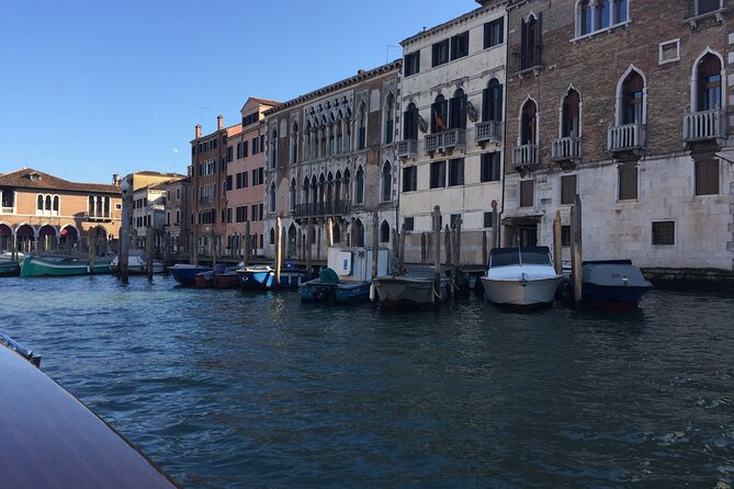 Private Arrival Transfer: Water Taxi Transfer From Venice Cruise Terminal to City Hotels