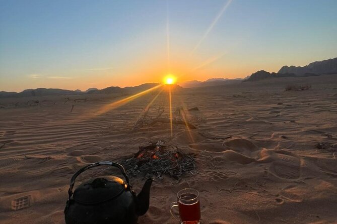 Private Camel Ride Sunset View at Wadi Rum