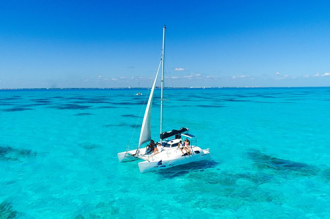 Private Catamaran From Cancun to Isla Mujeres | for up to 13 Pepl