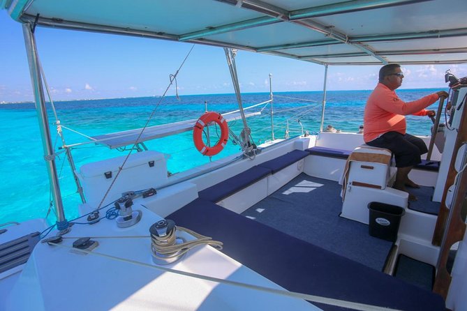 Private Catamaran From Cancun to Isla Mujeres | for up to 40 Pp