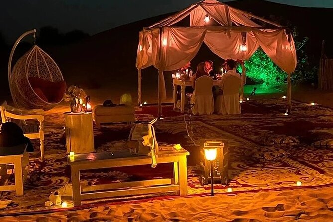 Private Dinner in the Heart of the Desert With Entertainment Show - Exciting Activities Included