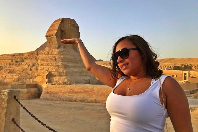 Private Full-Day Giza Pramids, Sphinx, Egyptian Museum& Bazaars From Cairo