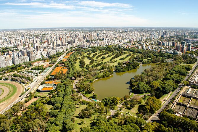 Private Helicopter Flight Over Northern Buenos Aires for 3 People