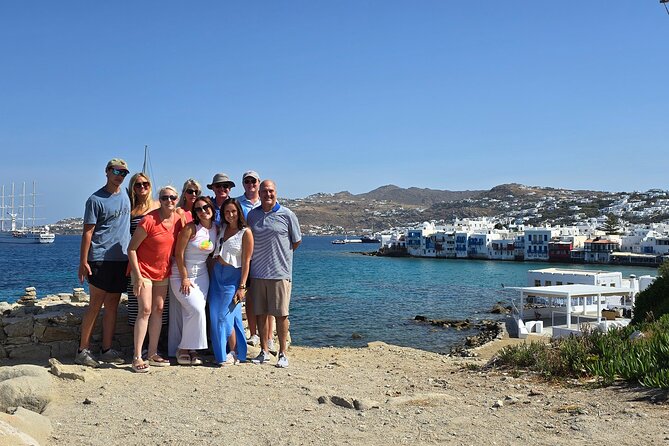 Private Mykonos Island Tour by Luxury Minibus up to 11 Passengers