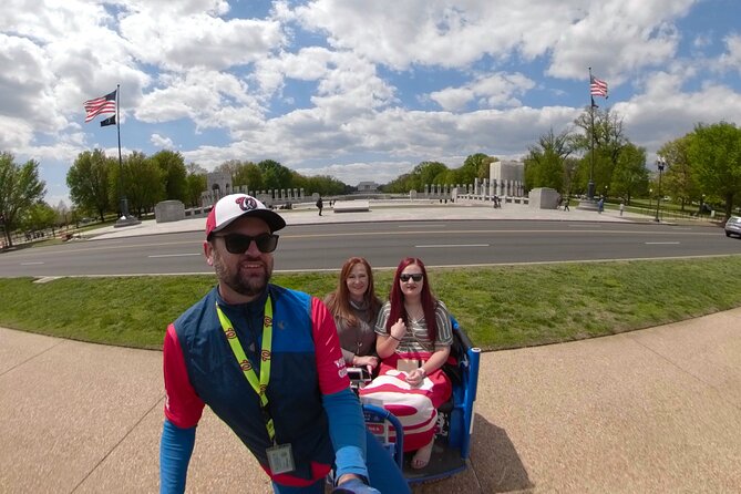 Private Pedicab Tour of Washington DC Monuments and Memorials