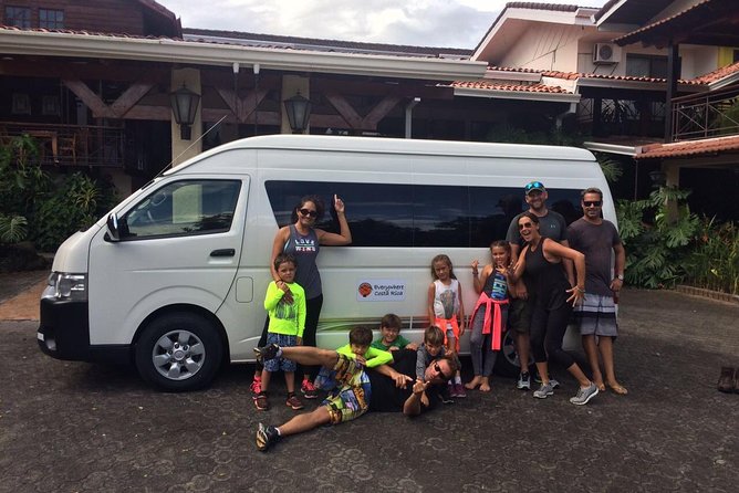 Private Shuttle From Arenal / La Fortuna Area to San Jose or San Jose Airport