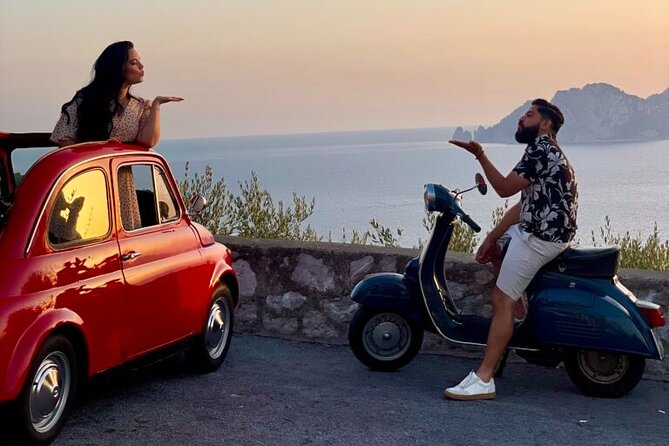 Private Sunset Photo Tour With Vintage Fiat 500 - Meeting and Pickup