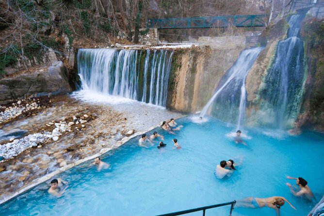 Private Thermal Bath and Waterfall Tour From Thessaloniki