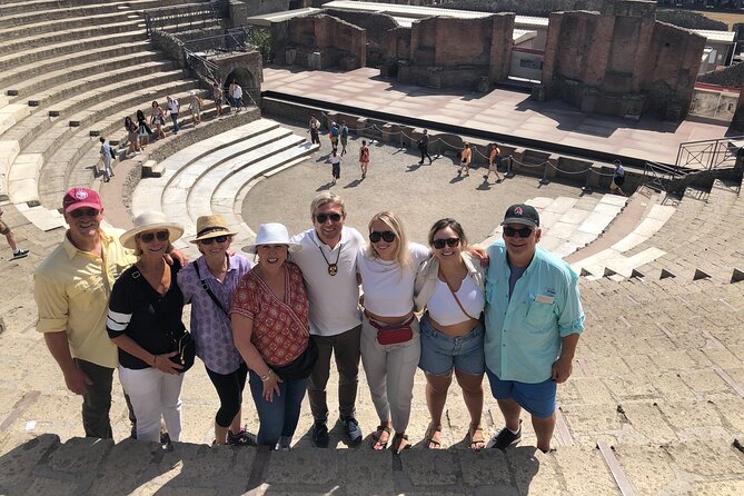 Private Tour: Pompeii Plus Herculaneum With Family Tour Option