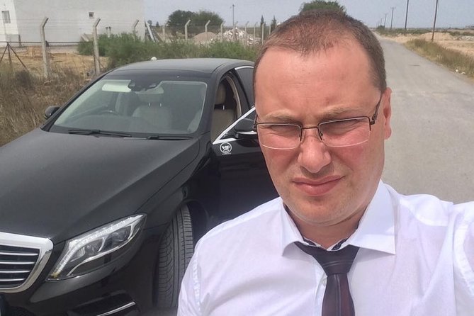 Private Transfer From Paphos to Larnaca Airport LCA in 4 Seater Taxi