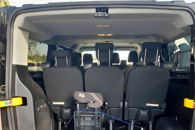 Private Transfer From Seville to Algarve by 8 Seats Minibus
