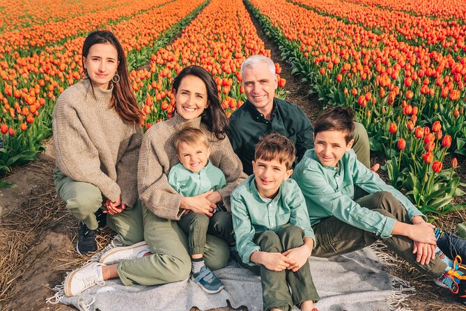Professional Photoshoot at Private Tulip Field