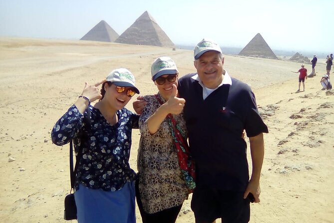 Pyramids, Sphinx, Memphis and Saqqara Full Day Private Tour