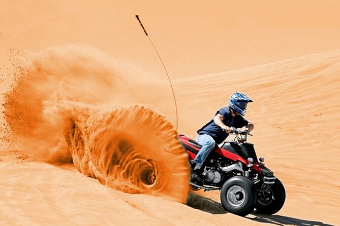 Quad Bike Desert Safari With BBQ Dinner, Dune Bashing & Live Shows