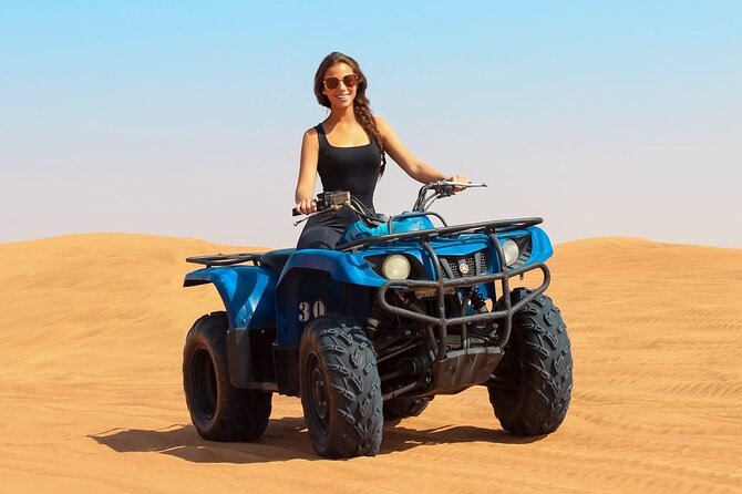 Quad Biking on the Sand Dunes With Hotel Pickup & Drop-Off