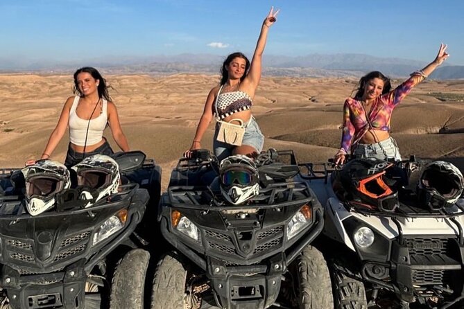 Quad Ride in Agafay With Lunch and Swimming Pool Access