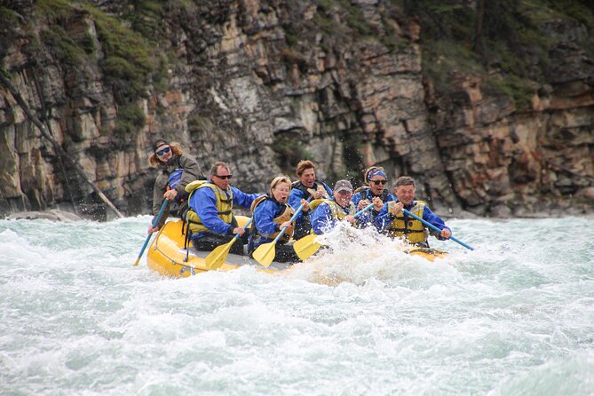 Rafting Athabasca Falls Run in Jasper