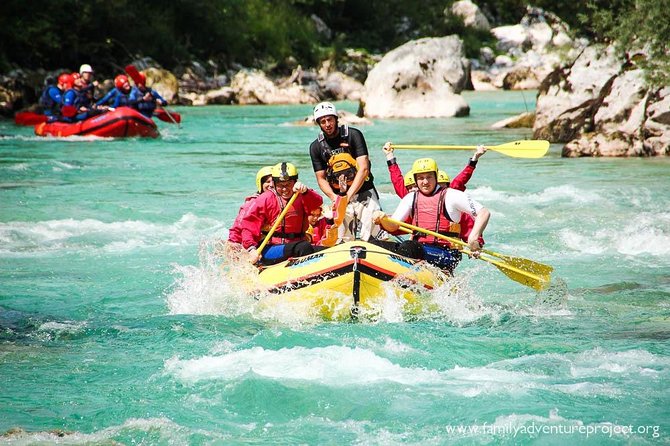 Rafting Experience on Soča River From Ljubljana