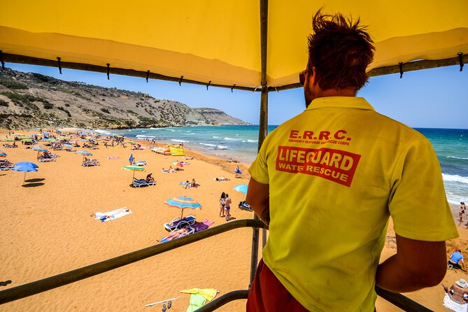 Ramla L-Hamra (Red Sand) Beach in Gozo and Cruise From Malta