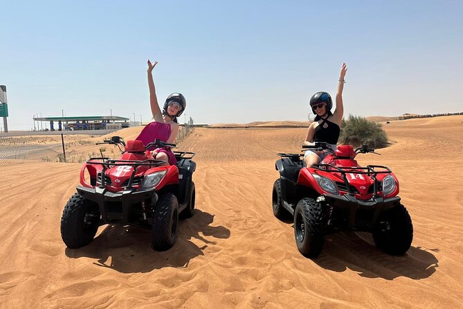 Red Dunes Sunset Desert Safari With Quad Bike Option & Camel Ride