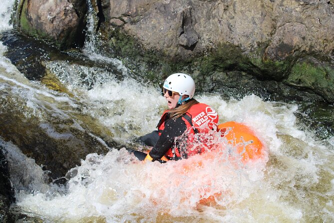 River Tubing on the River Tummel Near Pitlochry Scotland