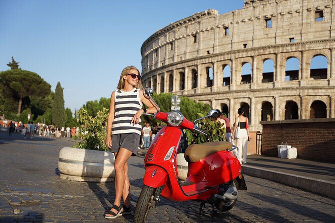 Rome Vespa Tour With Tiramisu