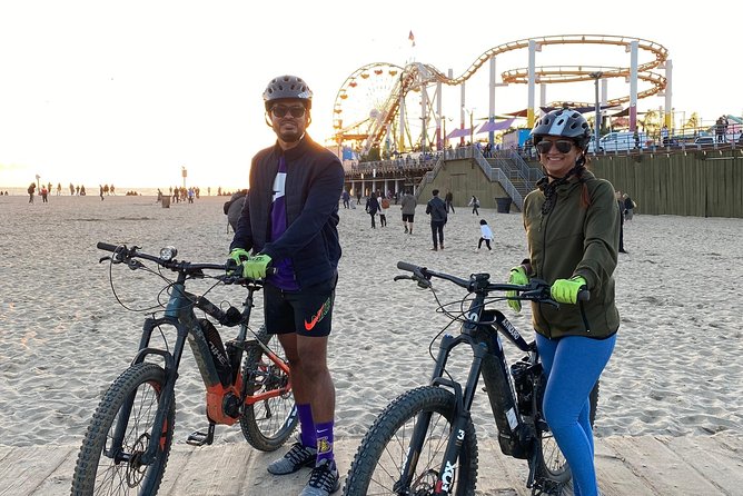 Santa Monica to Marina Del Rey E-Bike Beach Tour