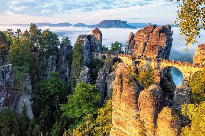 Scenic Bastei Bridge With Boat Trip & Lunch: Day Tour From Prague