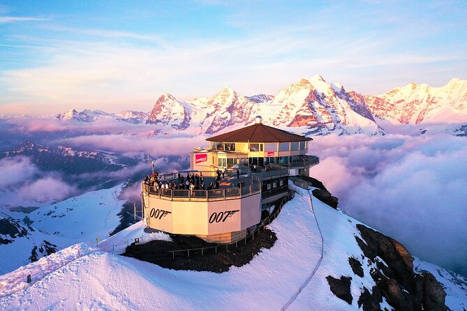 Schilthorn Piz Gloria (the James Bond Mountain) Tour  – Zurich