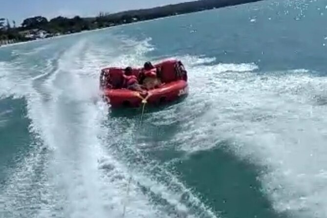 Seven Mile Beach, Blue Hole Mineral Spring, Beach Tubing