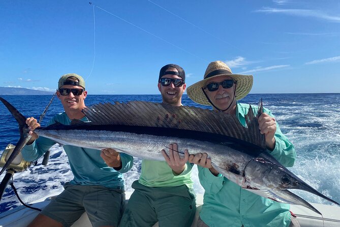 Shared Deep Sea Full-Day Fishing Charter in Hawaiian Waters
