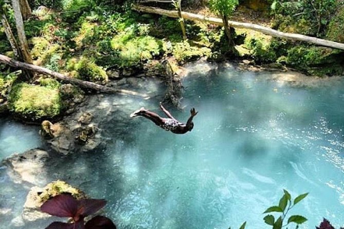 Shared Tour: Irie Blue Hole & Secret Falls Adventure Tour From Ocho Rios