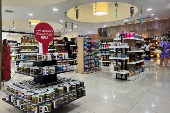 Shopping Tour Punta Cana Larimar Chocolate Cigar Factory Souvenir - Tour Overview
