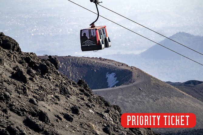 Skip the Queue: Mount Etna Cable Car Excursion With 4×4 Option  – Catania