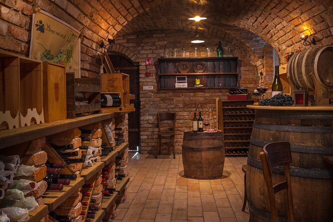 Slovenian Wine Tasting at Hotel Triglav Bleds Wine Cellar