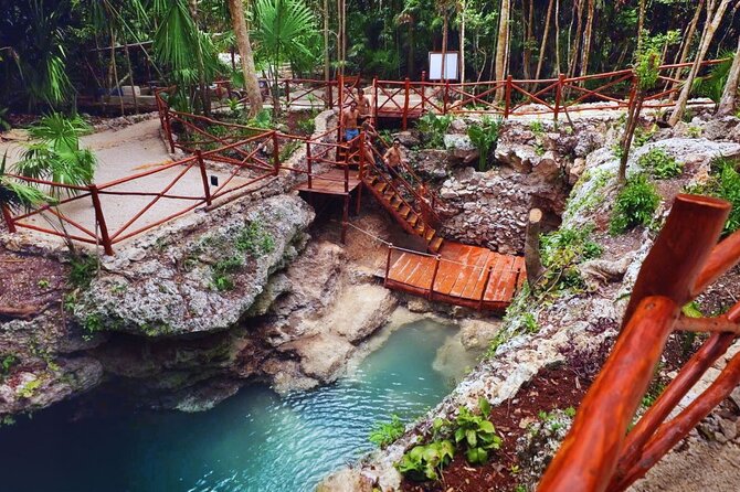 Small-Group 3 Hidden Cenotes Adventure With Tequila Tasting