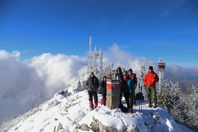 Snowshoeing on Trebevic Mountain From Sarajevo