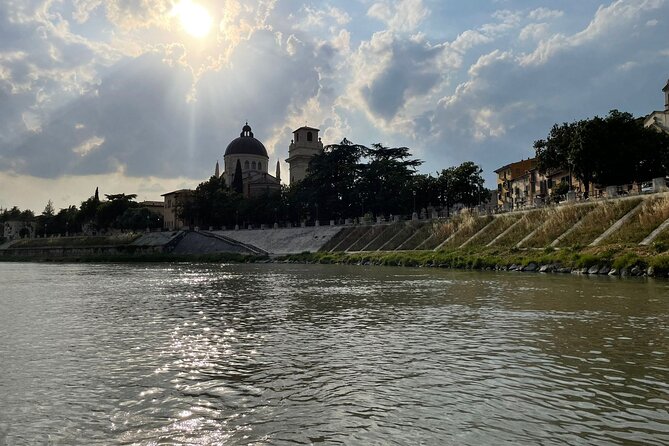 Soft-Rafting at Sunset and Aperitif in Piazza Erbe