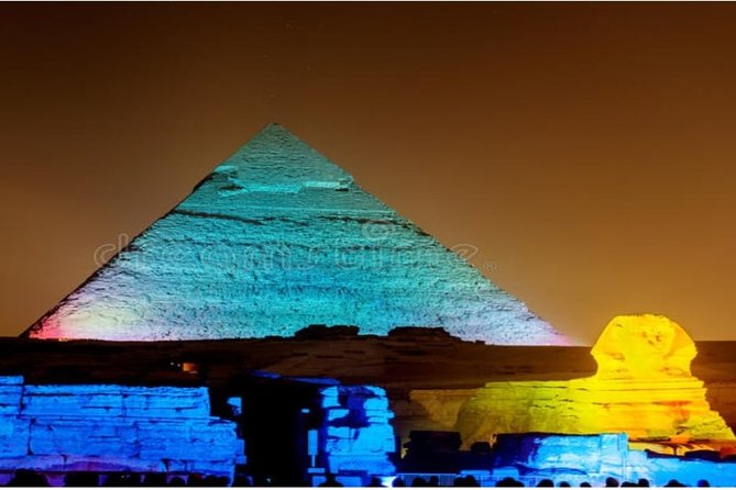 Sound and Light Show at Giza Plateau