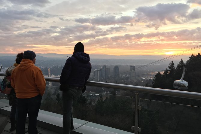 Sunrise, Doughnuts and Coffee on the Aerial Tram