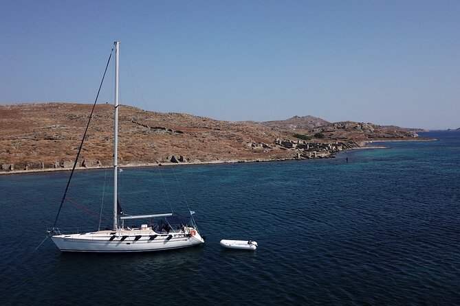 Sunset Tour With Nadia K to Delos and Rhenia Island From Mykonos