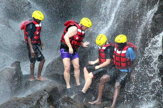 Swim Below the Victoria Falls Sprays Plus Zambezi Rafting