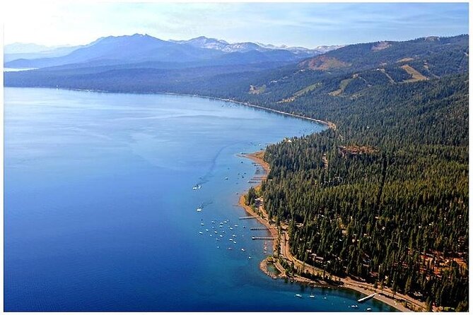 Tahoes Sand Harbor Helicopter Tour